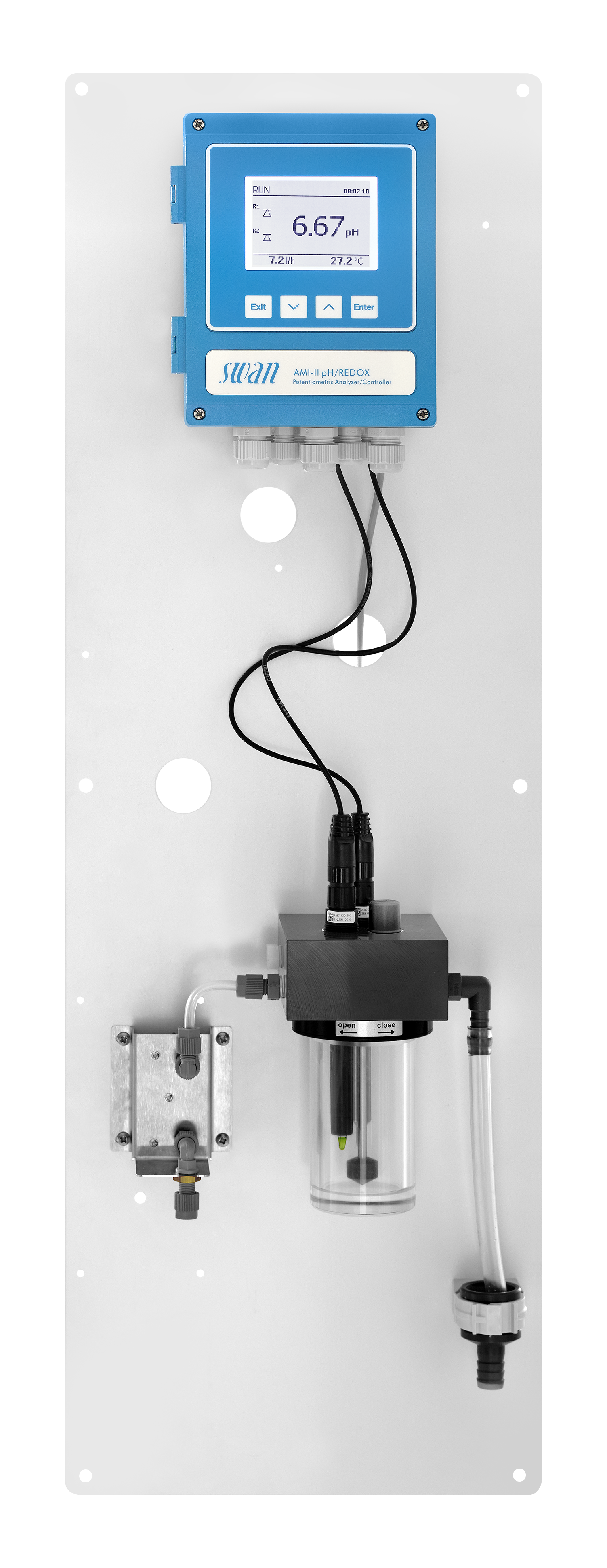 IXA21512X00 AMI-II pH-Redox M-Flow with SS U-Flow, pH